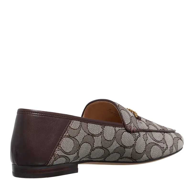 Coach Loafer Hanna Sig Jacquard Oak/Maple(Image 3)