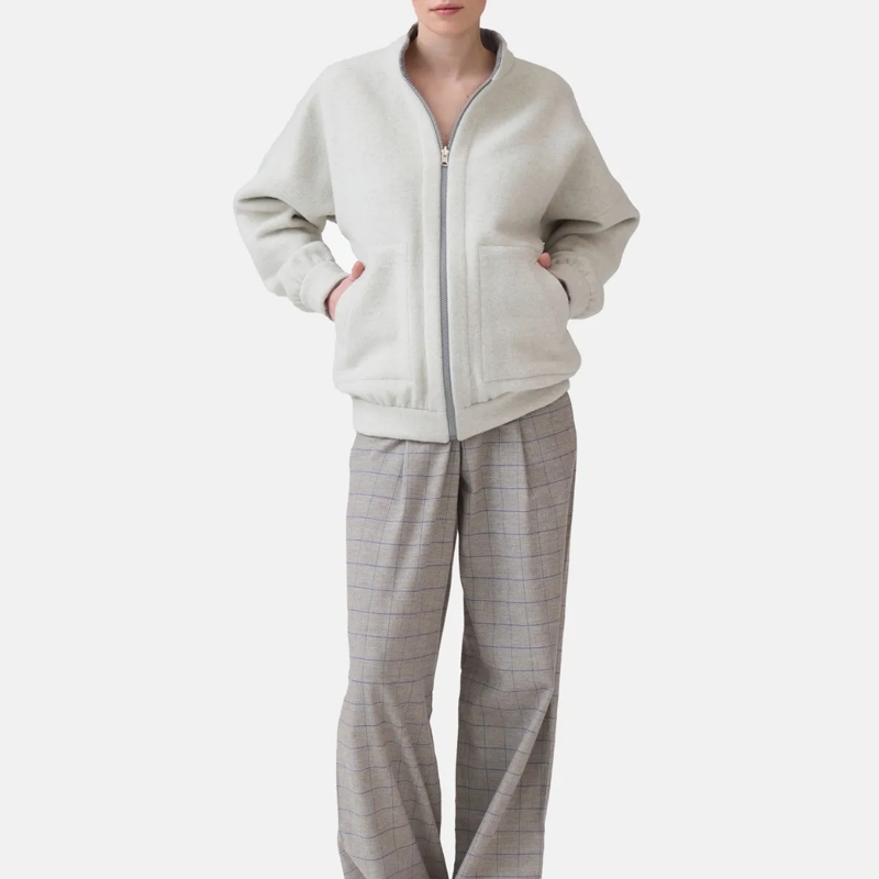 Helene Galwas Übergangsjacke Wende Blouson Jacke LUISE weiss(Image 2)