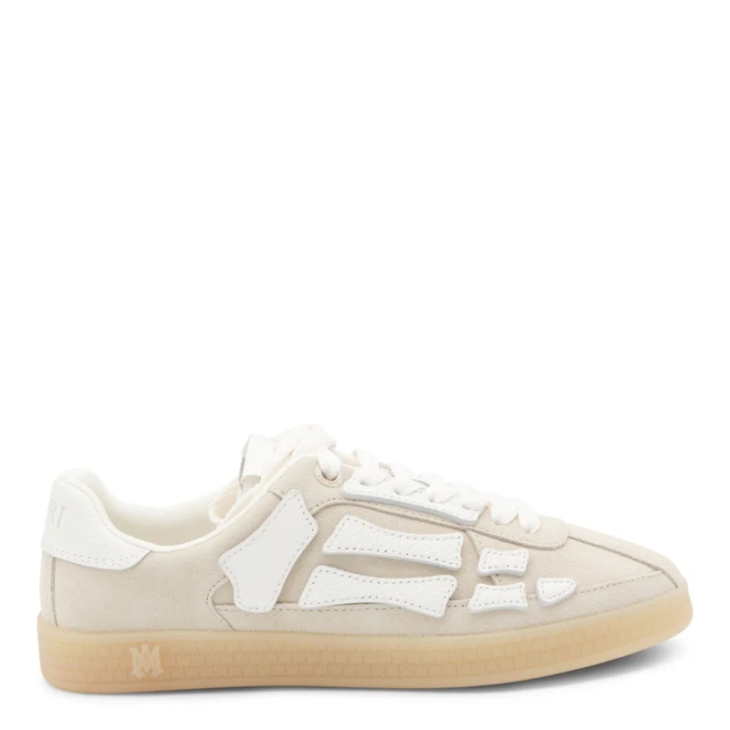 Amiri Sneaker basse Beige Leather Sneakers Neutrals