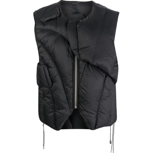 HELIOT EMIL  layered down vest black schwarz