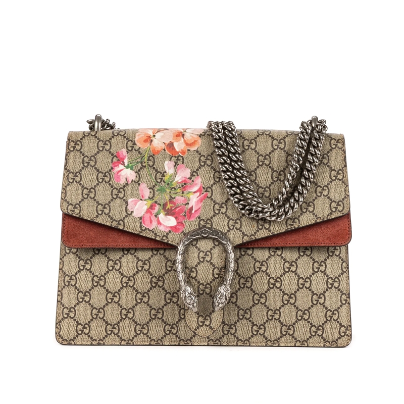 Gucci Crossbody Bag Blooms Dionysus Medium beige