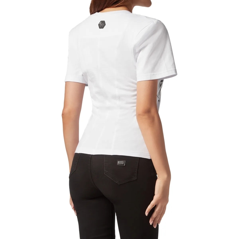 Philipp Plein T-Shirt T-Shirt Chrome weiss(Image 3)