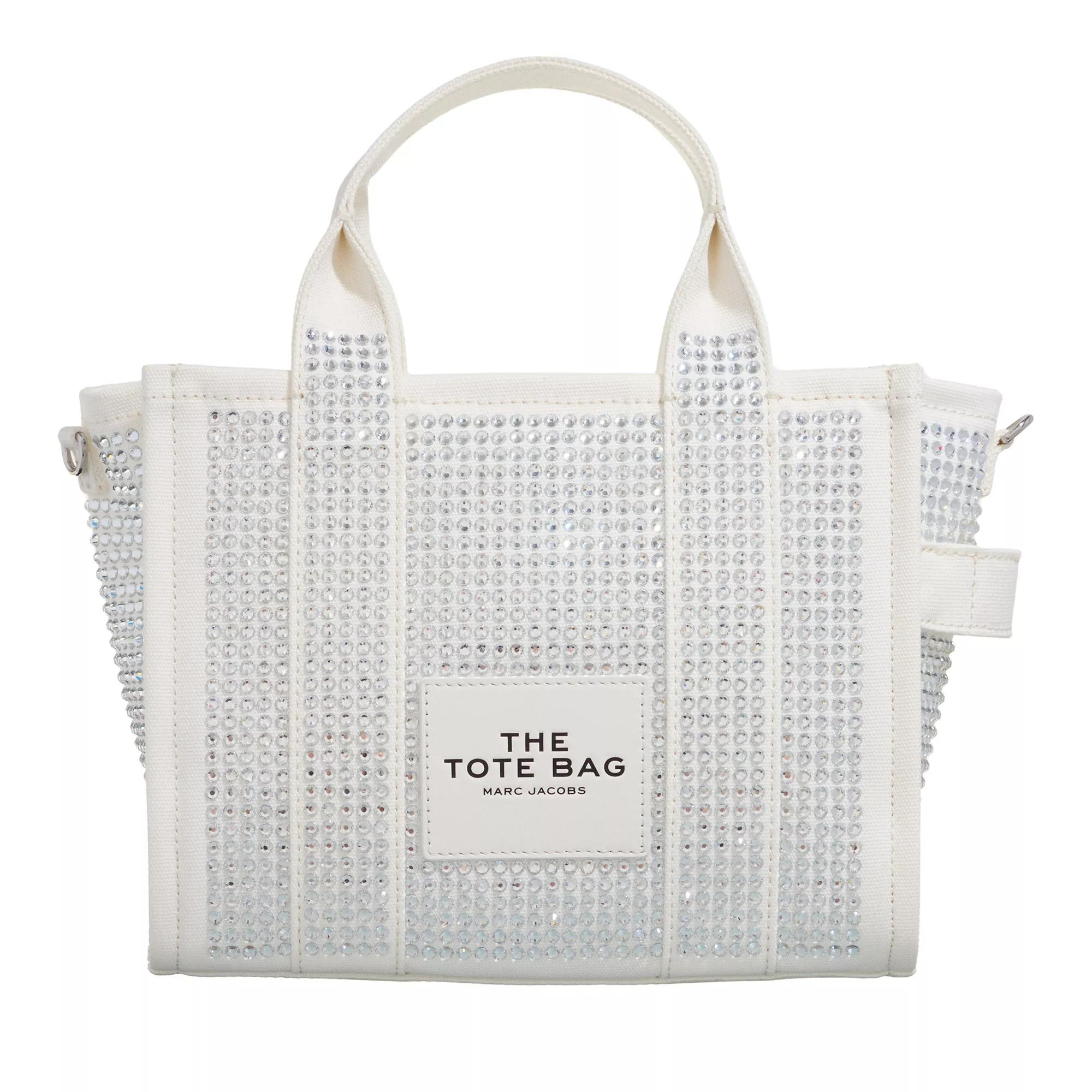 Marc Jacobs Tote - Crystal Canvas Tote Bag - Gr. unisize - in Weiß - für Damen