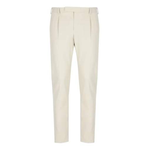 Pt Torino  Cotton Trousers Neutrals