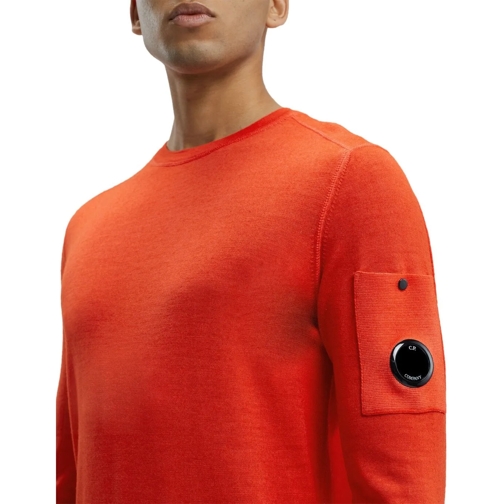 CP Company C.P. COMPANY ORANGE RUNDHALSPULLOVER orange 