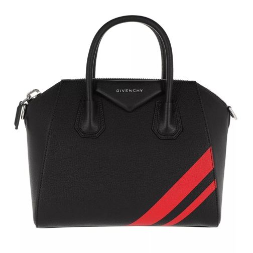 Givenchy Antigona Tote Bag Black/Red Rymlig shoppingväska