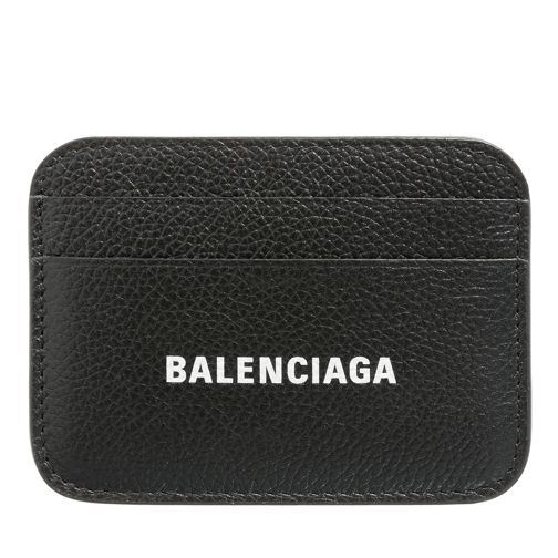 Balenciaga Cash Card Holder Black / White Card Case