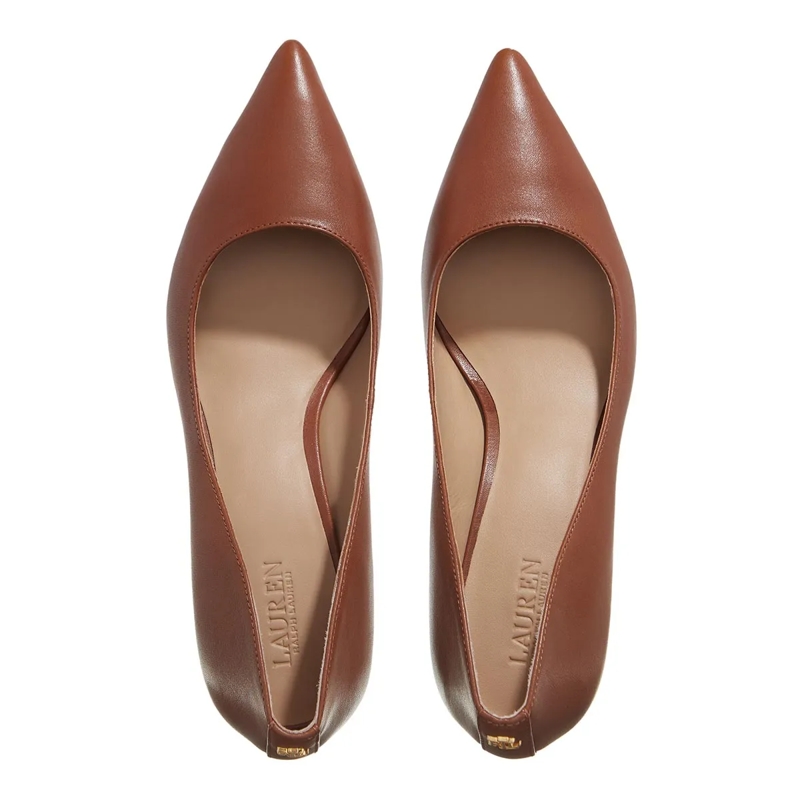 Lauren Ralph Lauren Pumps Adrienne-Pumps-Closed Toe Deep Saddle Tan(Image 11)