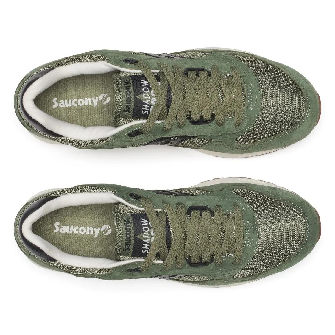 Thumbnail - SAUCONY Low-Top Sneaker - Rolive Green Suede And Leather Sneakers - Gr. 11 - in Grau - für Damen