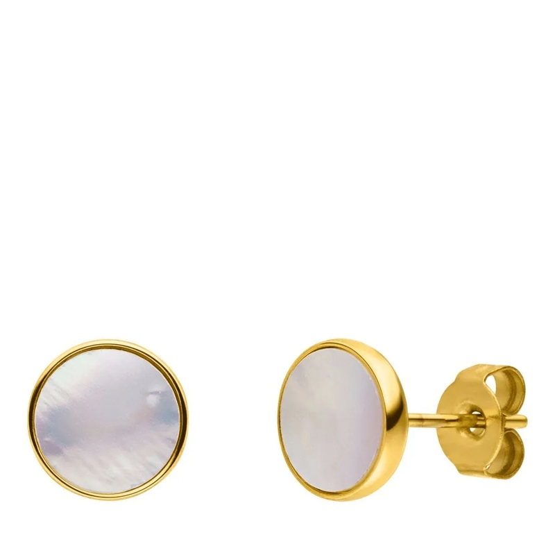 Purelei Ohrstecker Ohrstecker White Gloss gold