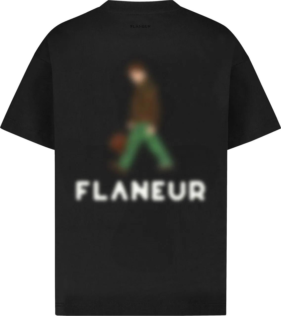 Thumbnail - Flâneur - Blurred Stroller T-Shirt  Black - Größe XS - black