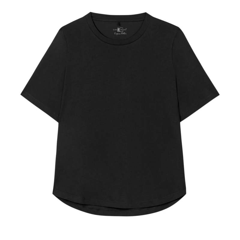 Luisa Cerano Top Basic-T-Shirt black