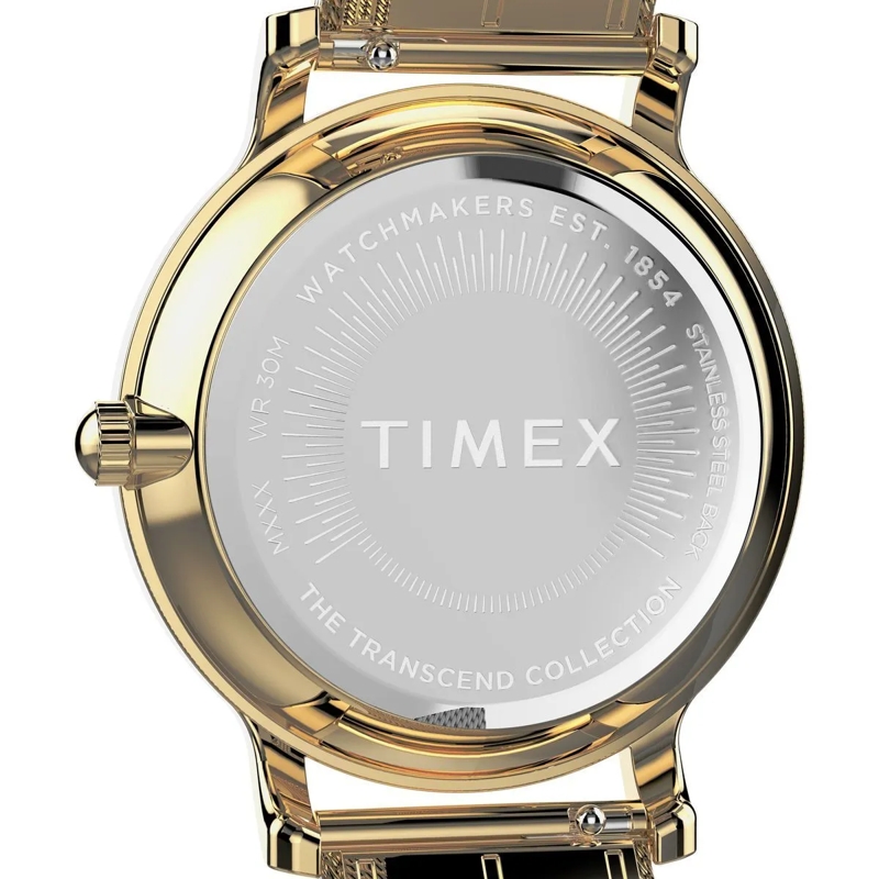 Timex Automatikuhr Quarz Analog Uhr Analog Uhr Transcend‚Ñ¢ gold(Image 4)