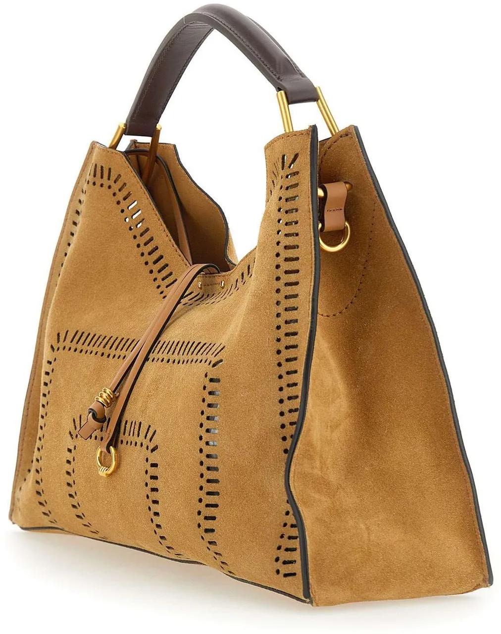 Gianni Chiarini Hobo bags Aurora in bruin