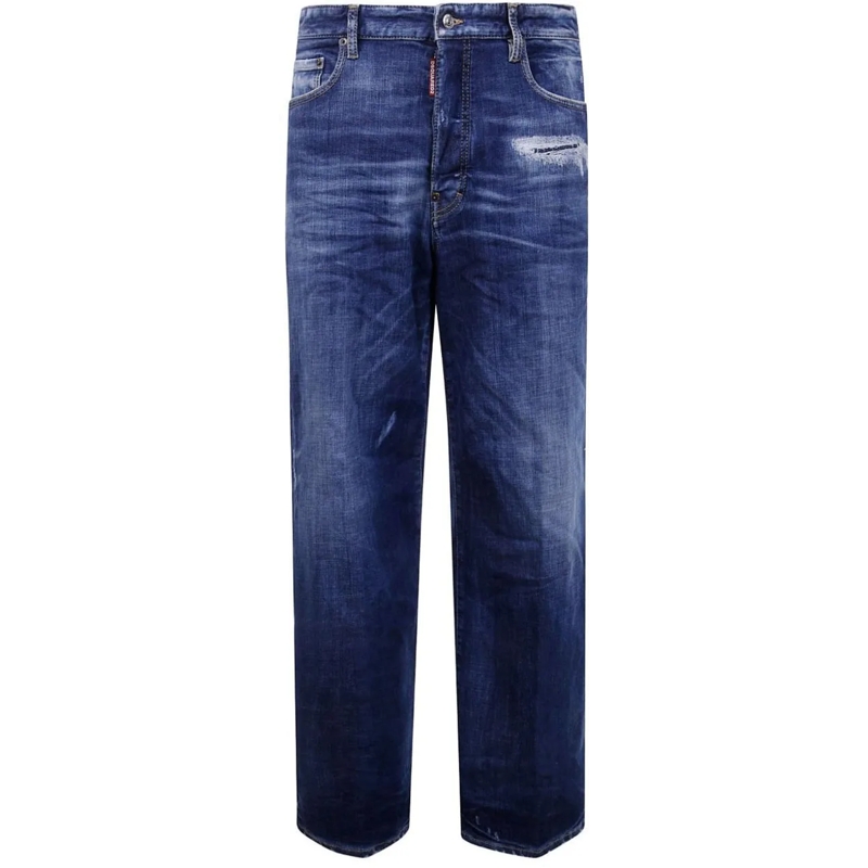 Dsquared2 Jeans mit geradem Bein Jeans Blue blau