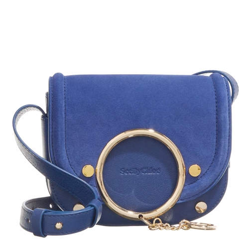 See By Chloé Mara Shoulder Bag Abyssal Blue Mini borsa