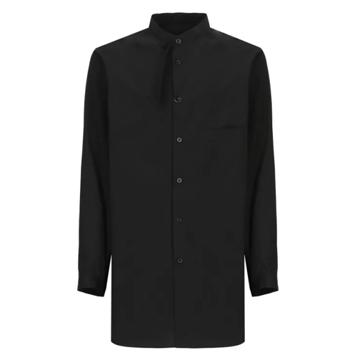 Yohji Yamamoto Cotton Shirt Black 