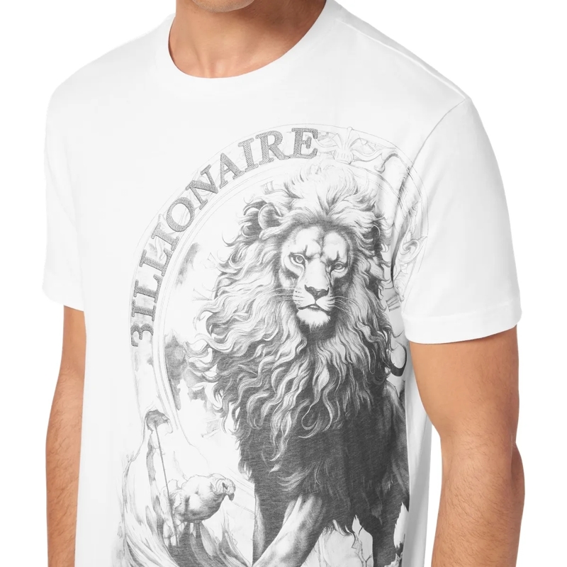 BILLIONAIRE T-Shirt T-Shirt Rundhalsausschnitt weiss(Image 4)