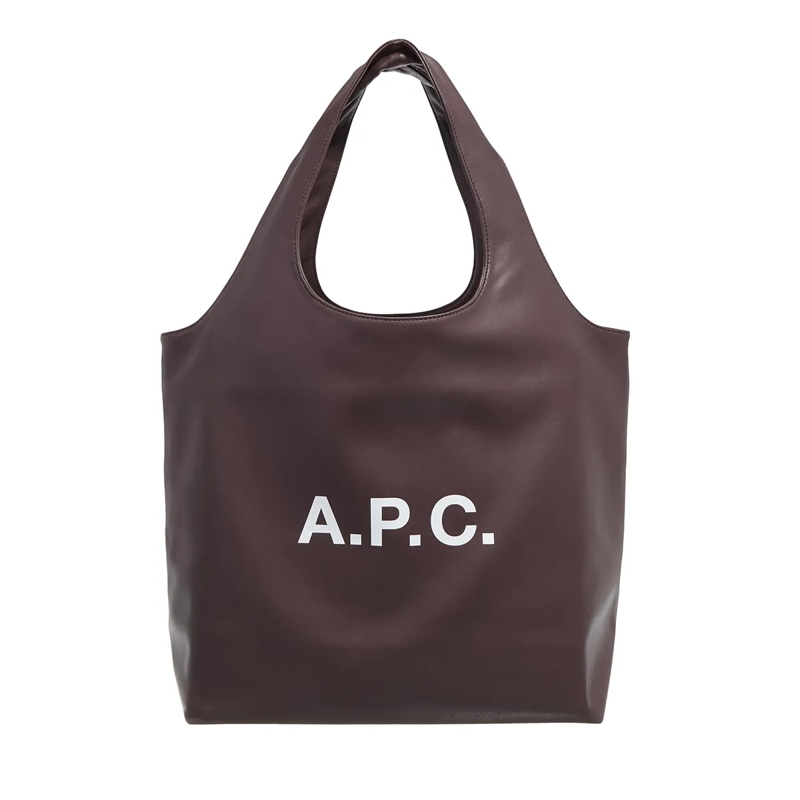 A.P.C. Tote Tote Ninon Cae Dark Brown