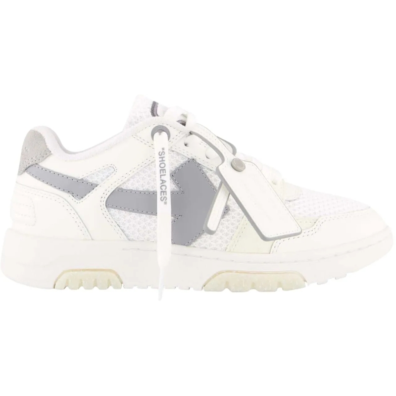 Off-White Low-Top-Sneaker Dames Slim Out Of Office Sneaker Wit weiß