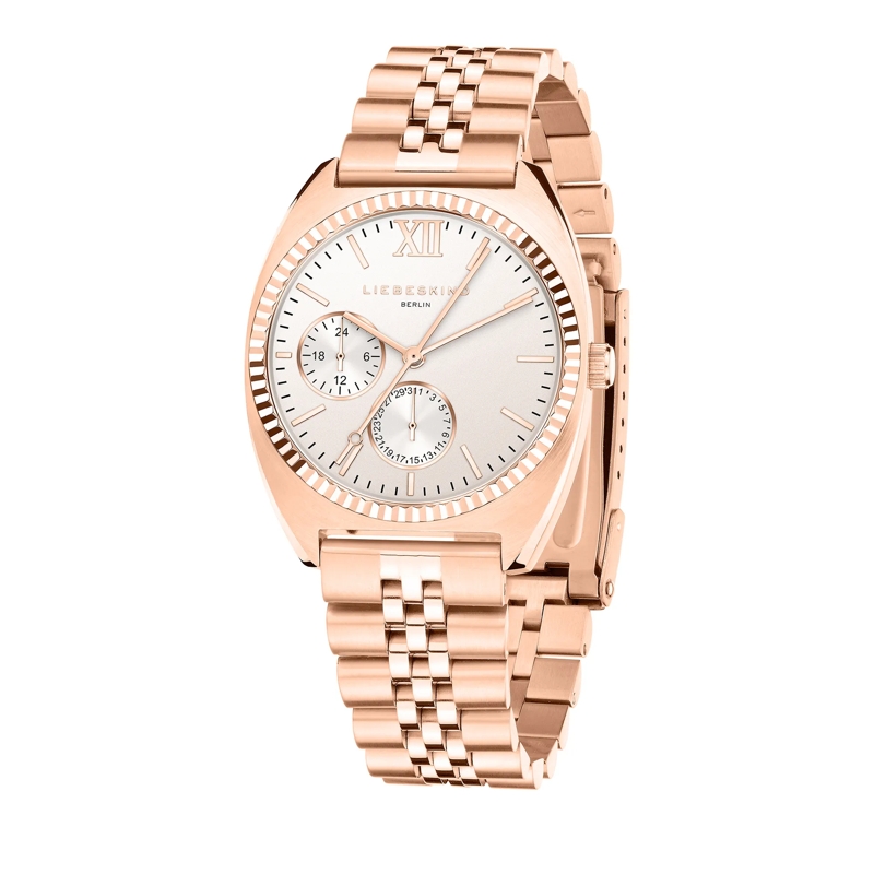 Liebeskind Berlin Multifunktionsuhr Edelstahl The Multifunction rose(Image 5)