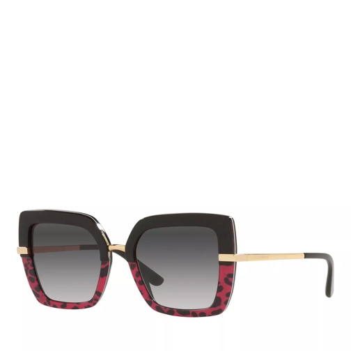 Dolce&Gabbana Woman Sunglasses 0DG4373 Black/Leo Pink Sonnenbrille