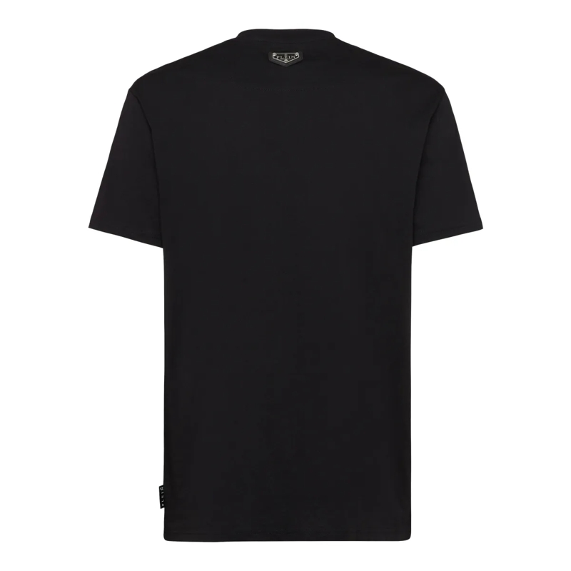 Philipp Plein T-Shirt T-Shirt Rundhalsausschnitt Ss Chrome schwarz(Image 3)