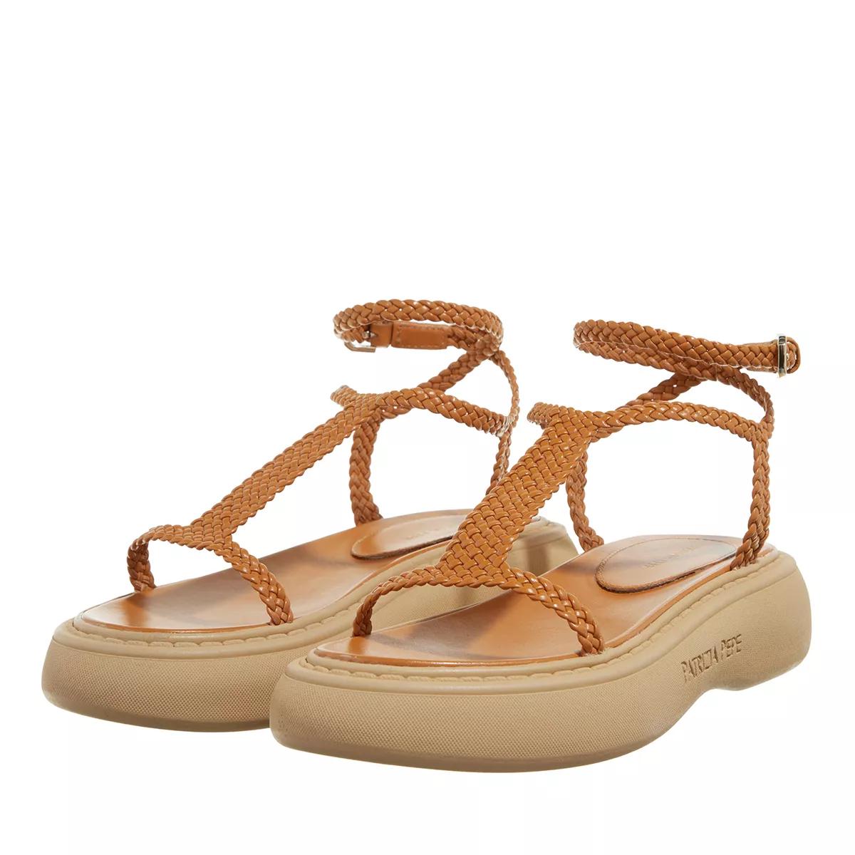 Patrizia Pepe Sandalen & Sandaletten - Sandalo flat - Gr. 39 (EU) - in Orange - für Damen