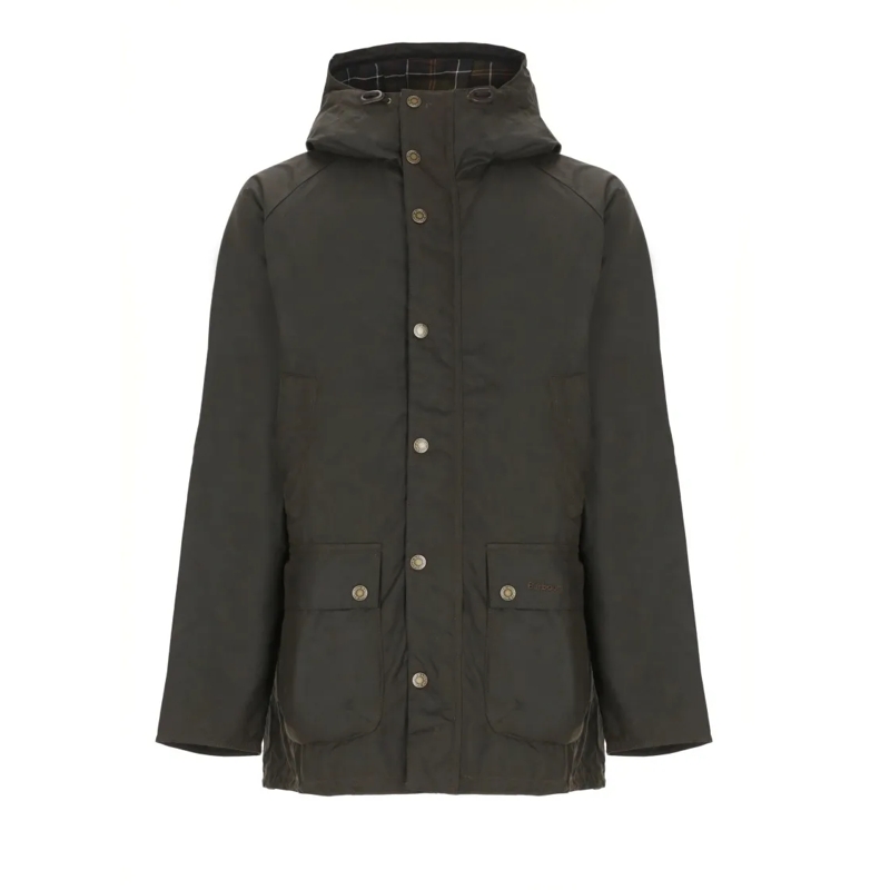 Barbour Parka Bedale Wax Parka Black