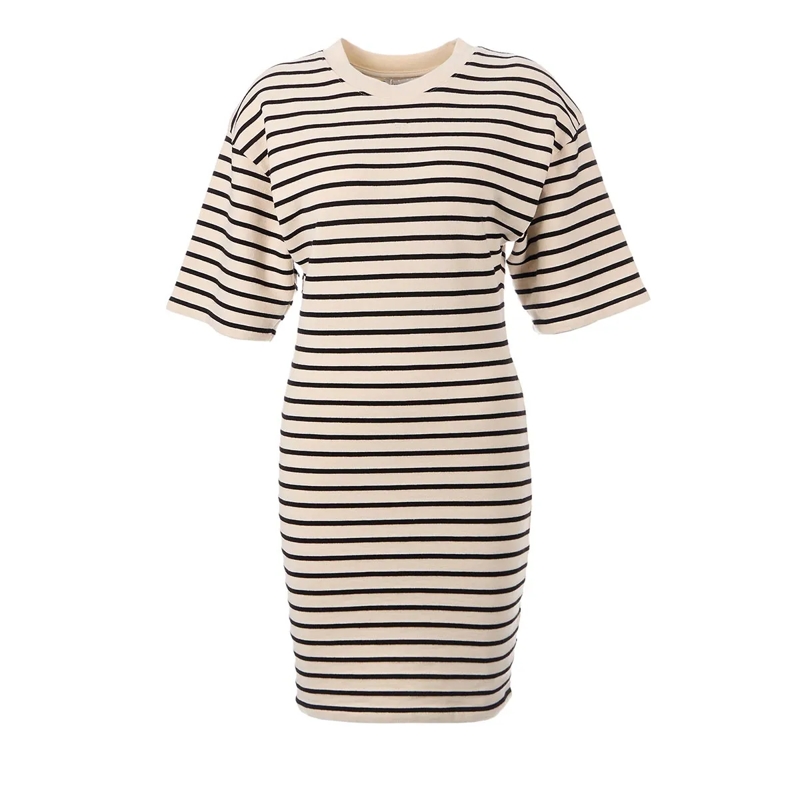 Anine Bing Kleid Mona Dress Stripes weiß