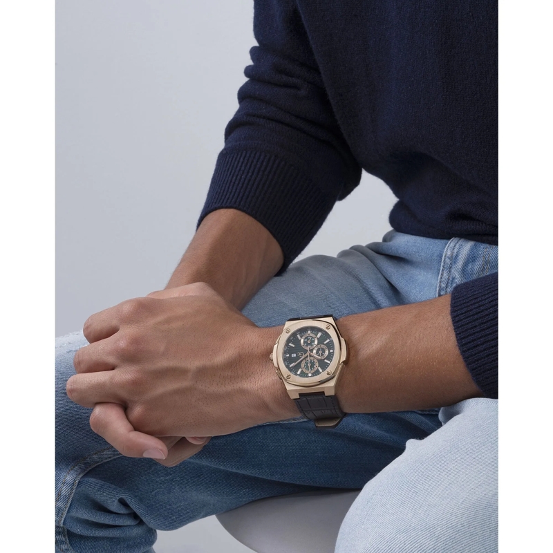 GC Chronograph Quarz-Chronographenuhr Gc Coussin Shape braun(Image 2)