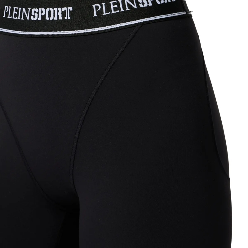 Plein Sport Jogginghose Fleece Jogging Leggings schwarz(Image 2)