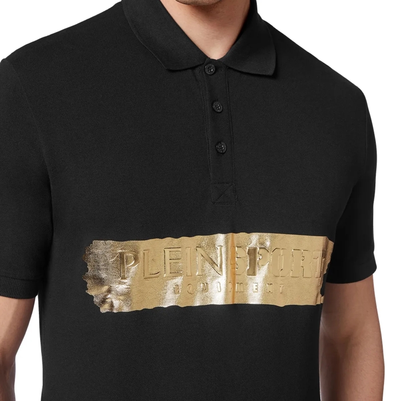 Plein Sport Top Poloshirt schwarz(Image 6)