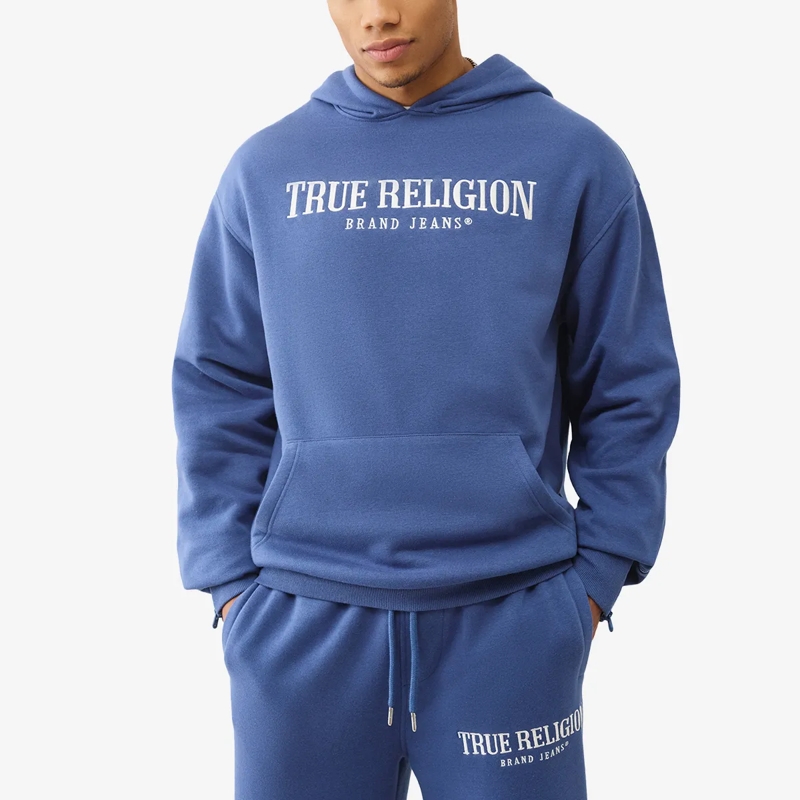 True Religion  Hoodie Zip-Up blau(Image 7)