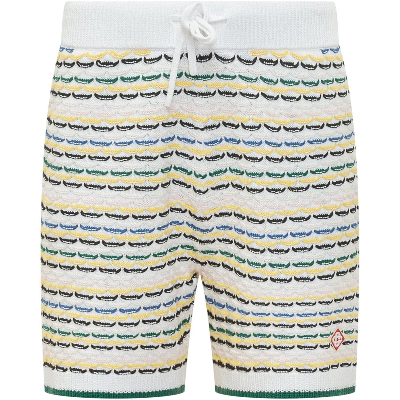 Casablanca Shorts Tuck Stitch Shorts mehrfarbig