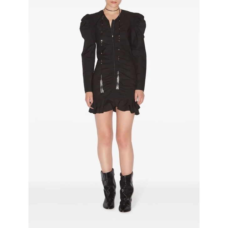 【送料&関税込】Marant Atoile Briali Dress Etoile Isabel Marant Briali Dress Black | Mini Jurken