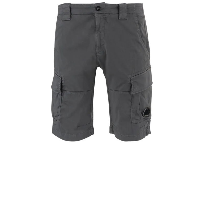 CP Company Casual Shorts Stretch Cotton Shorts Grey