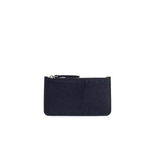 Maison Margiela Black Leather Cardholder Black Kaartenhouder