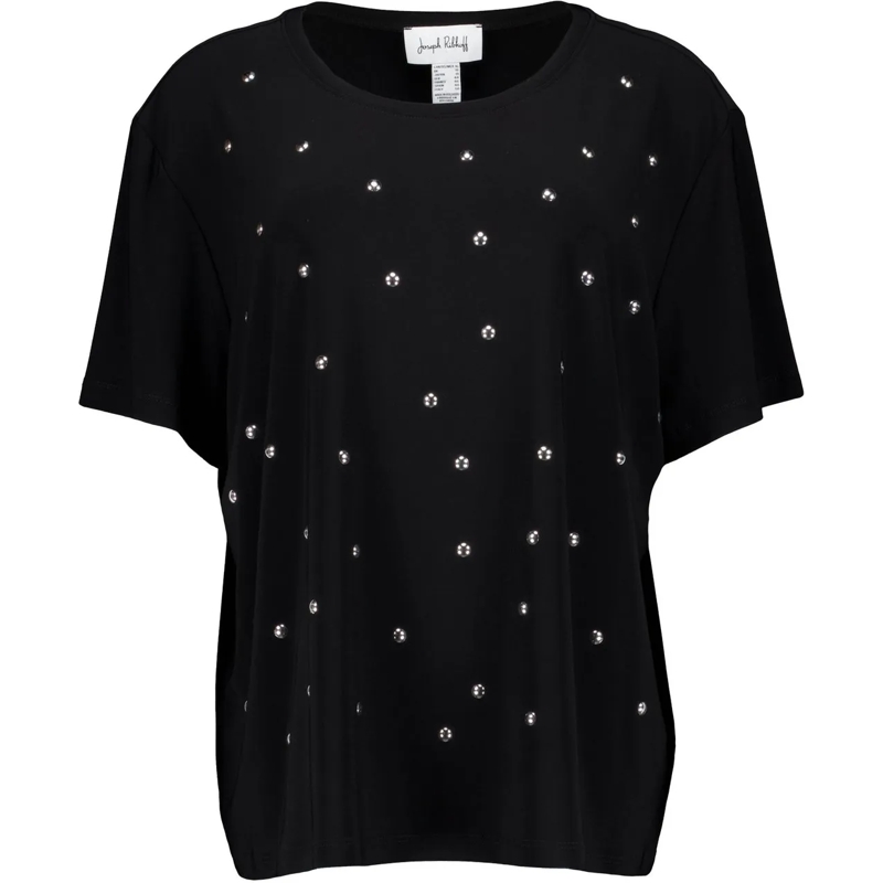 Joseph Ribkoff T-Shirt Joseph Ribkoff  T-shirts Zwart 253203 schwarz