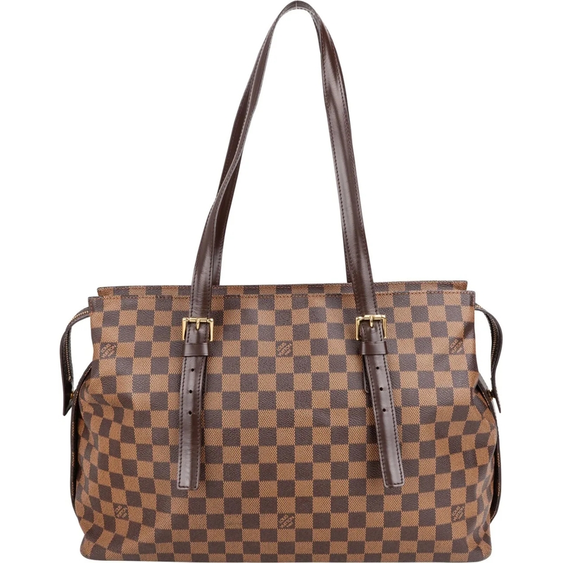 Louis Vuitton Schultertasche Louis Vuitton Damier Ebene Monogram Chelsea Should braun