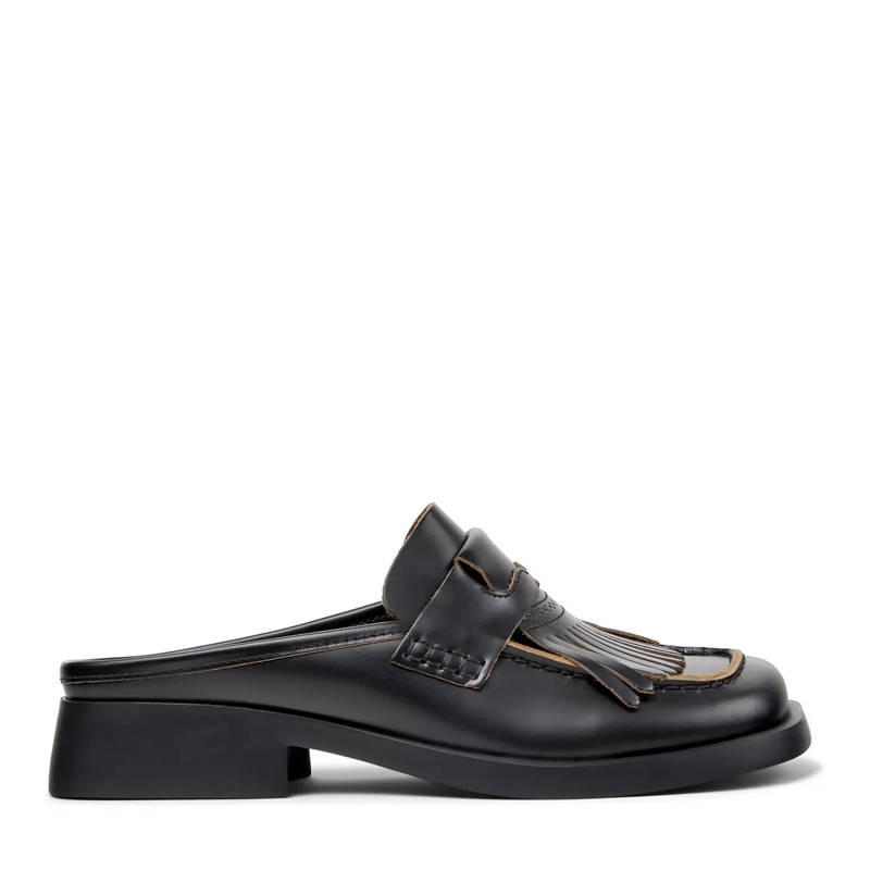 Camper Sandalen Mules Donna Twins schwarz