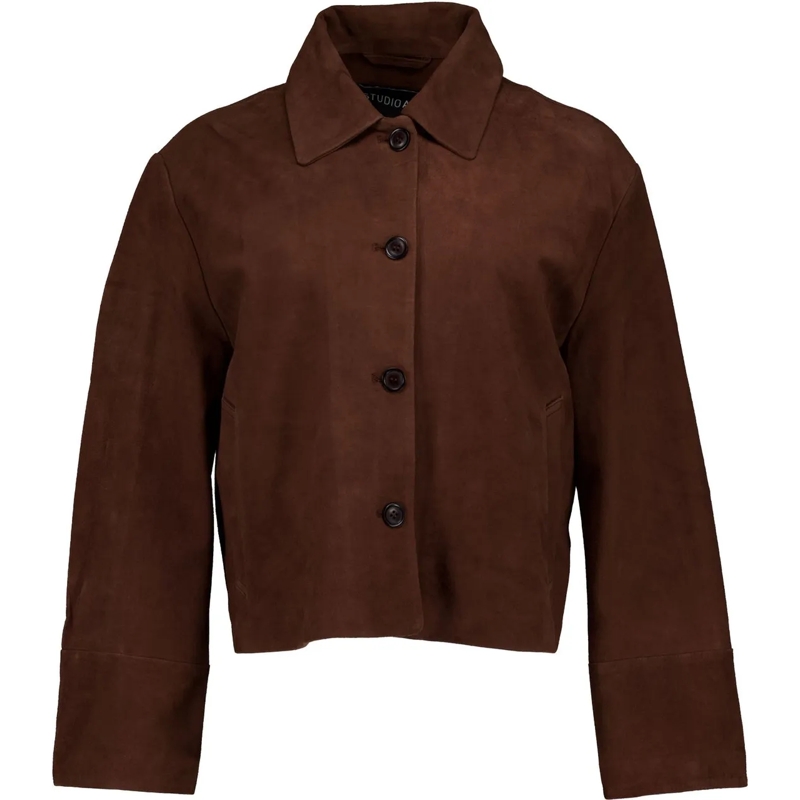 STUDIO AR Trenchcoat Studio Ar Elaine  Donkerbruin 005l261011.01 braun