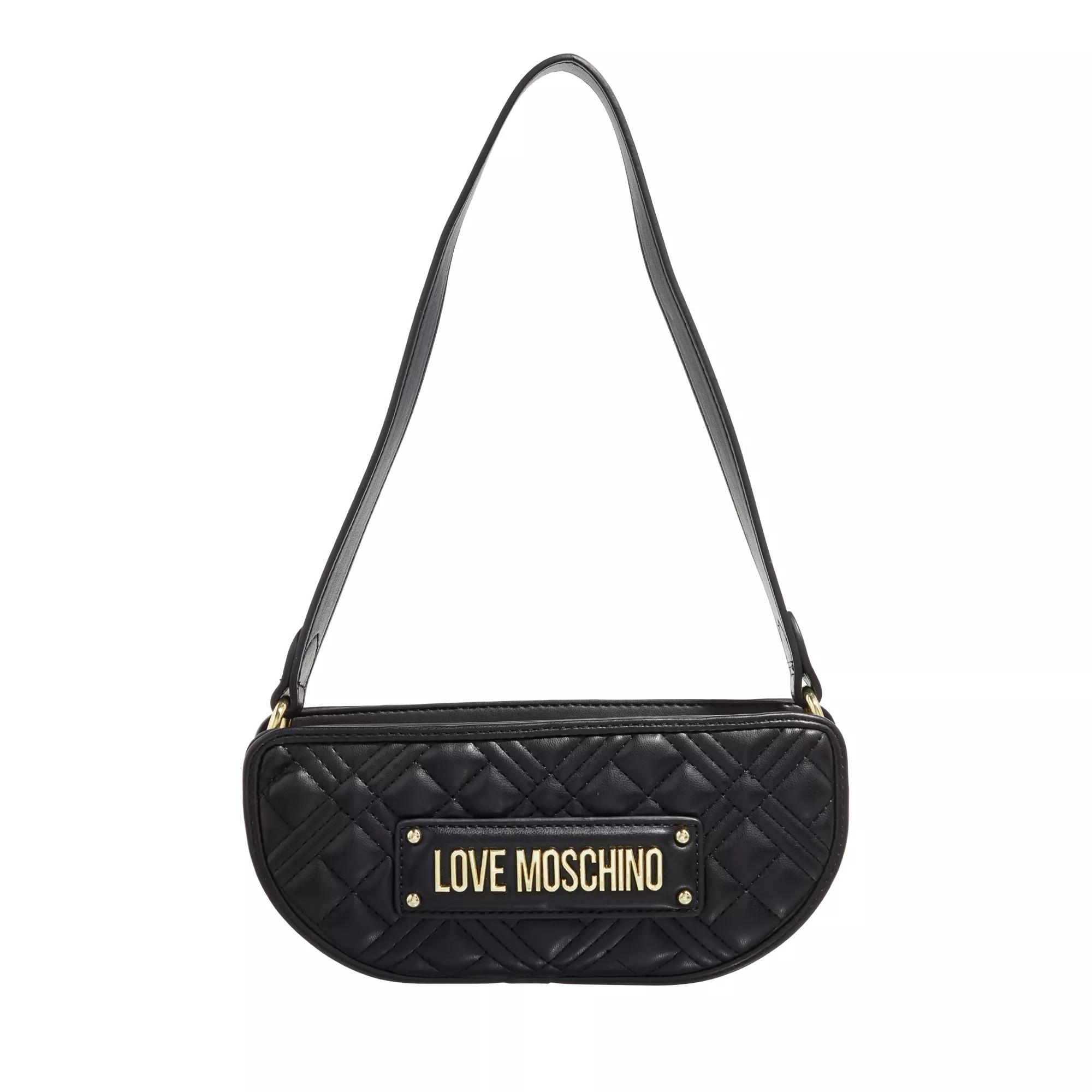 Love Moschino Hobo Bag - Quilted Bag - Gr. unisize - in Schwarz - für Damen