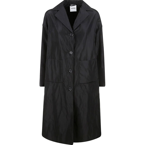 Aspesi Sommerjacken Coats Black schwarz