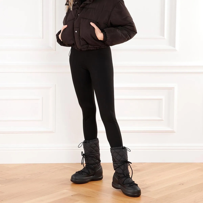 Moonboot Winterboots Mb Mezzaluna Quilted High Boot Wp Black(Image 2)