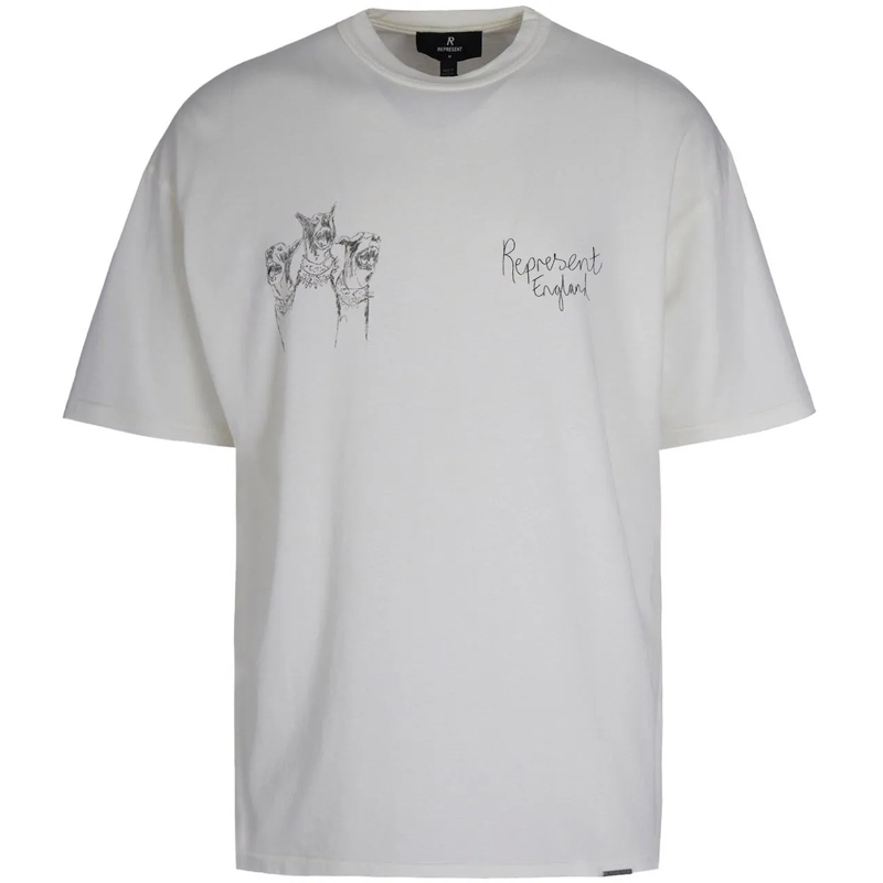 Represent T-shirt T-Shirts And Polos Flat White weiß