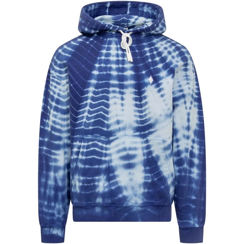 Marcelo Burlon  Felpa Soundwaves blau