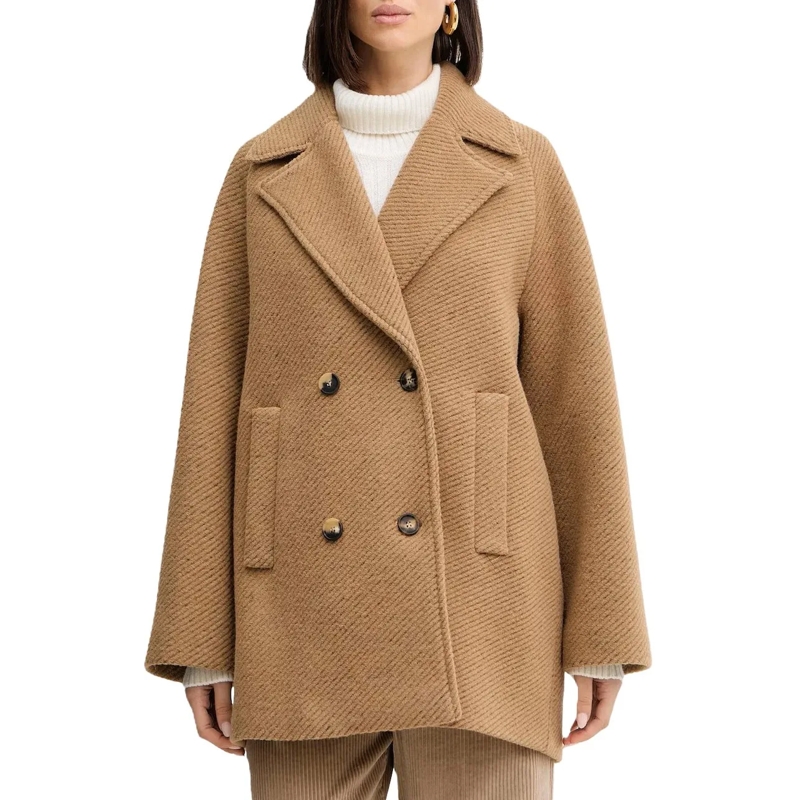 Max Mara Veste de transition Coats Camel beige