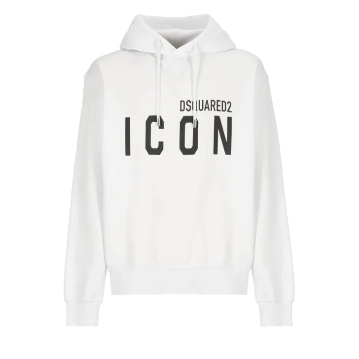 Dsquared2 Hoodie With Logo White Hoodie