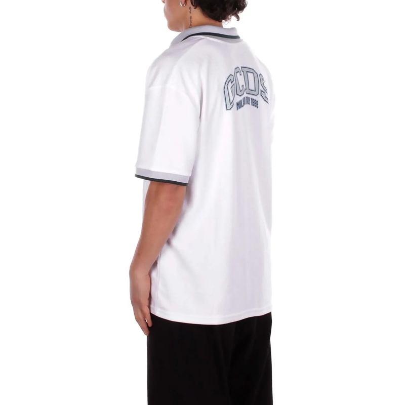Gcds Poloshirt T-Shirts And Polos White Green weiß(Image 3)